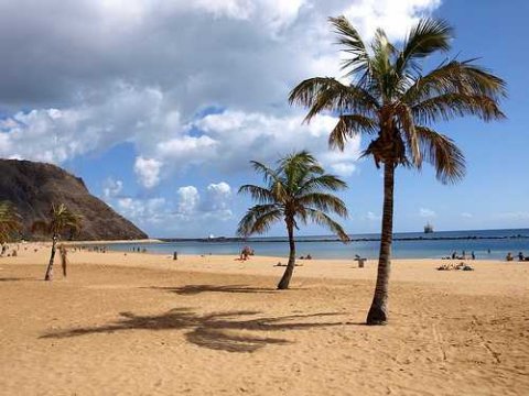 Пляжи с Голубым флагом на Тенерифе