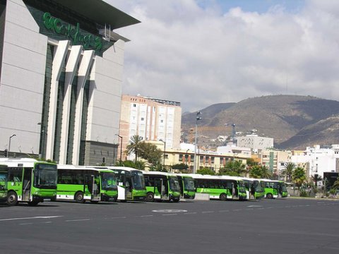 Расписание автобуса Пуэрто-де-ла-Крус — Санта-Крус-де-Тенерифе
